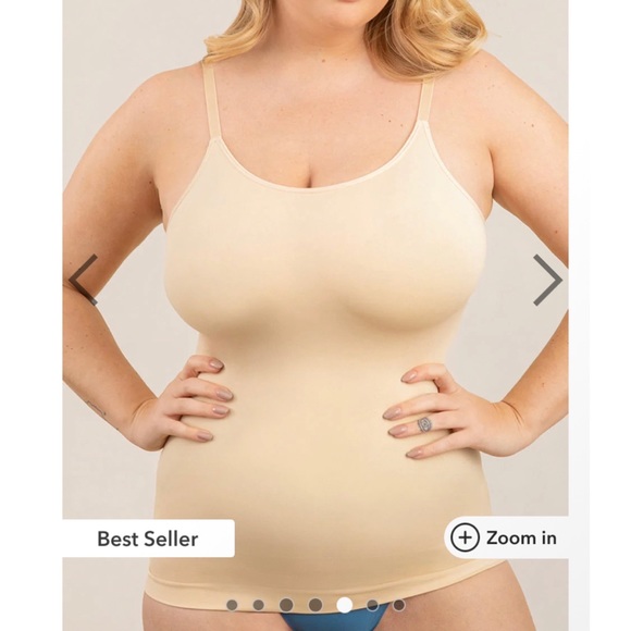 Shapermint Other - NEW 2-Pack Empetua Shapermint XXXXL All Day Every Day Scoop Neck Cami - Tan/Nude